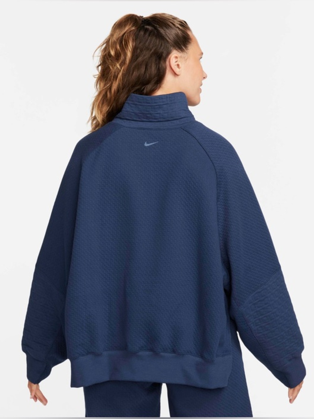 Nike Yoga Mock Neck Crewneck